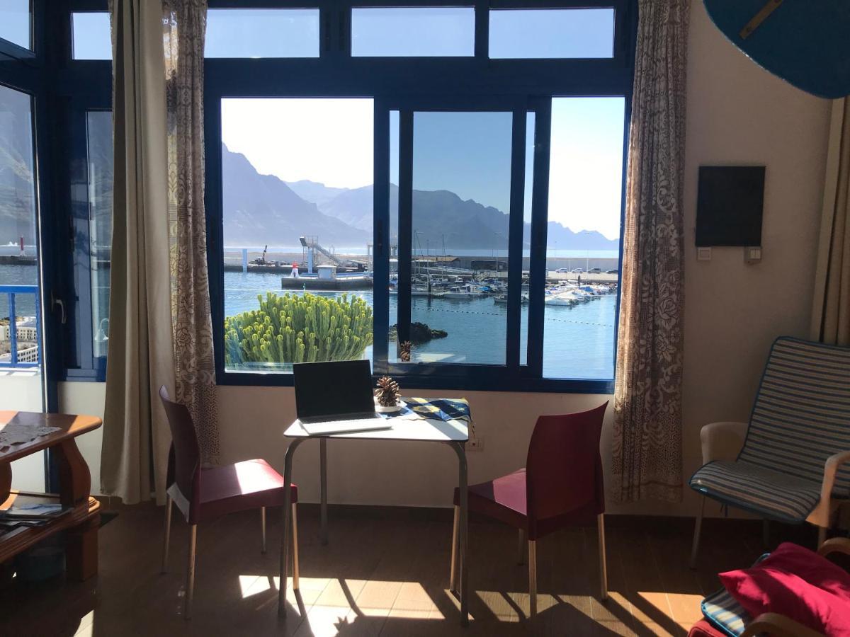 Casapello Seaview Apartment Puerto de Las Nieves Ngoại thất bức ảnh